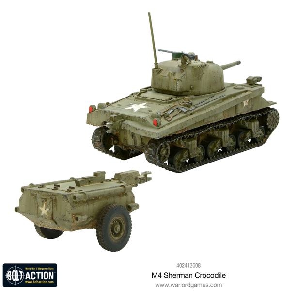 Bolt Action: Sherman Crocodile Flamethrower Tank (Eng)