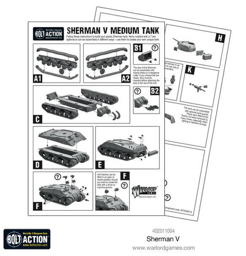 Bolt Action: Sherman V (Eng)