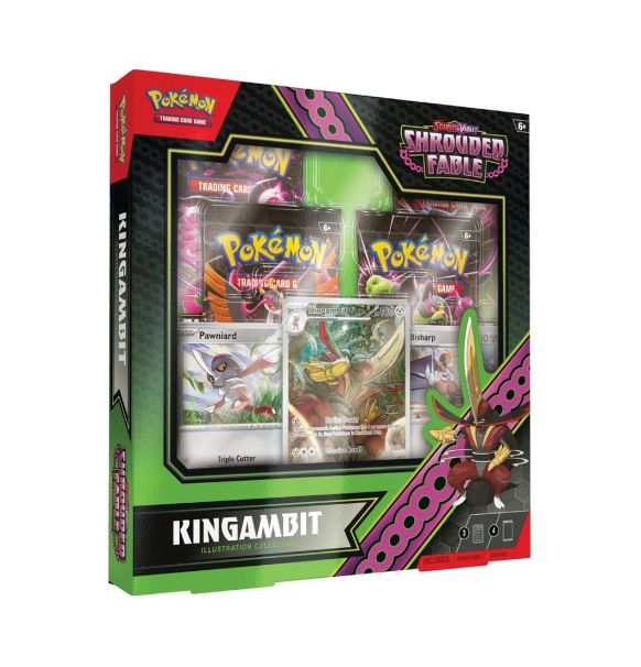 Pokémon Scarlet & Violet 6.5: Shrouded Fable - Kingambit Illustration Collection