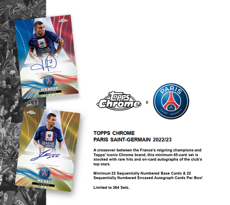 Topps Chrome Paris Saint-Germain 2022/23