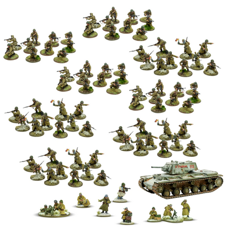 Bolt Action: Soviet Army Winter - Starter Army (Eng)