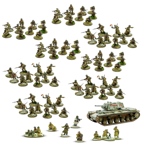 Bolt Action: Soviet Army Winter - Starter Army (Eng)