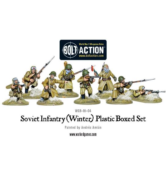 Bolt Action: Soviet Winter Infantry (Eng)