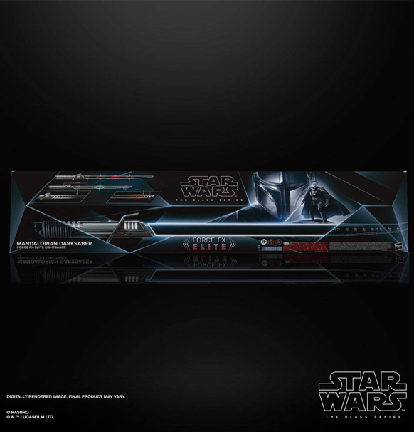 Star Wars: The Black Series - Mandalorian Darksaber Force FX Elite Lightsaber