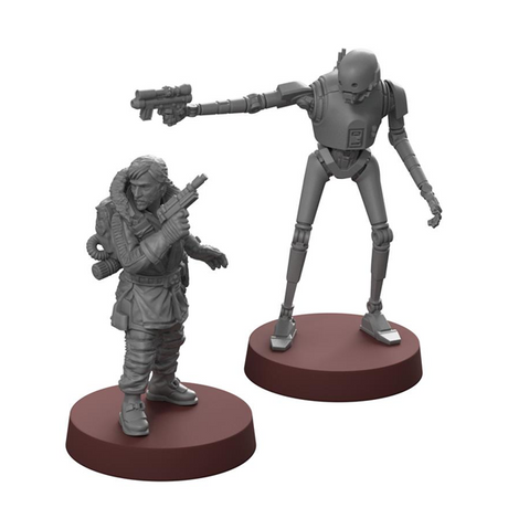 Star Wars Legion - Cassian Andor and K2SO (Commander Expansion)