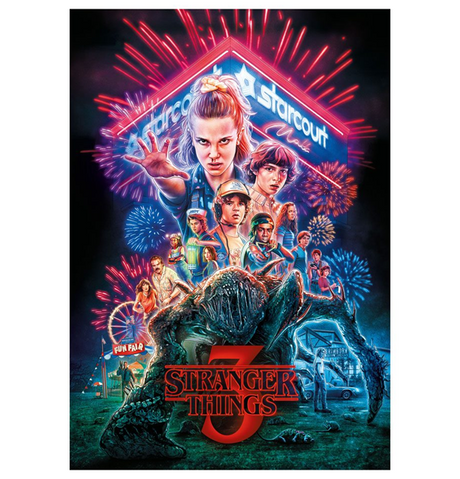 Stranger Things: Season 3 - 1000 (Puslespil)