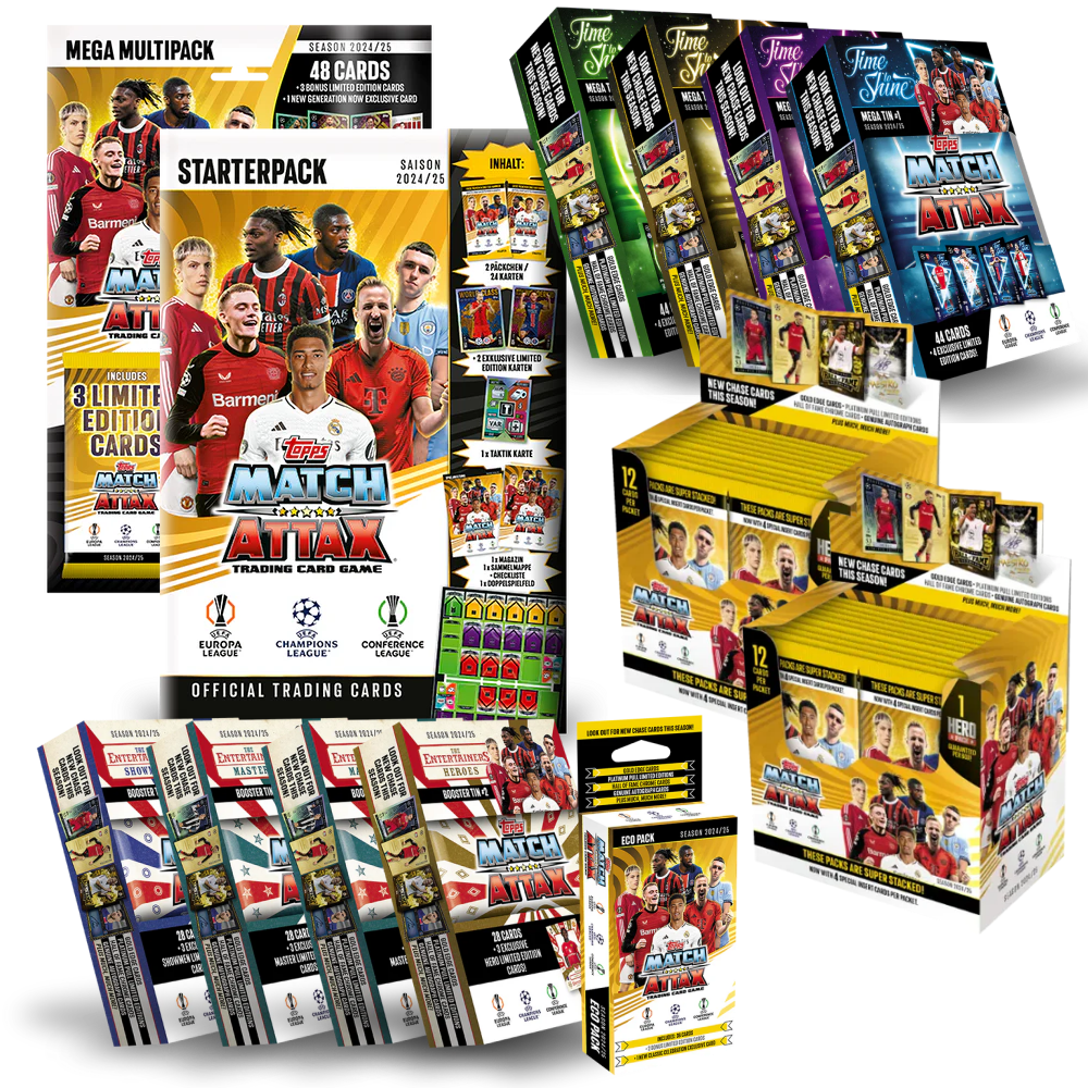 Topps Match Attax 2024/25 - Super Mega Bundle