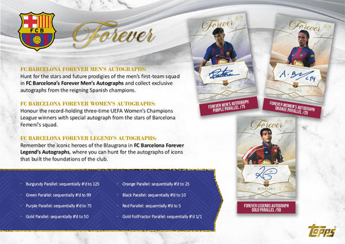 Topps Barcelona Forever 2025/26