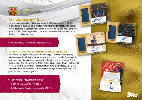 Topps Barcelona Forever 2025/26