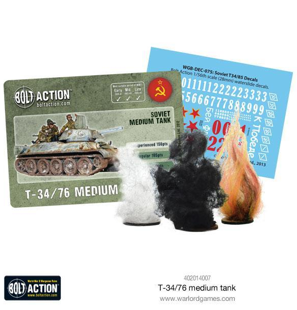 Bolt Action: T34/76 Medium Tank (Eng)