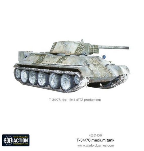 Bolt Action: T34/76 Medium Tank (Eng)