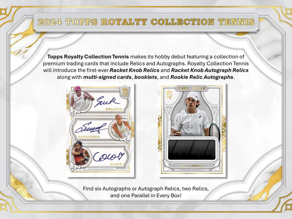 Topps Royalty Tennis 2024 - Hobby Box