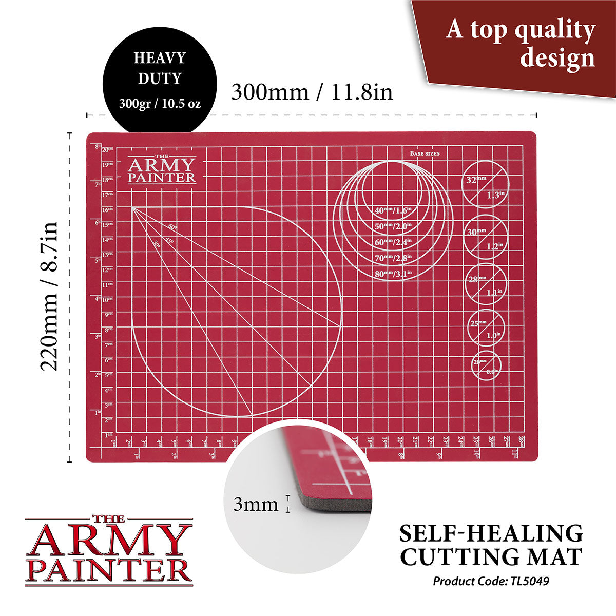 Army Painter: Self-healing Cutting Mat