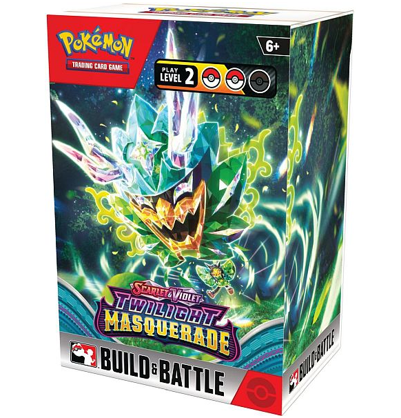 *Forudbestilling* Pokemon Twilight Masquerade - Build & Battle Box