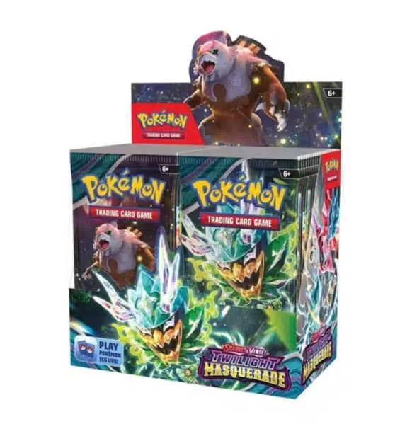 *Forudbestilling* Pokemon Twilight Masquerade - Booster Display