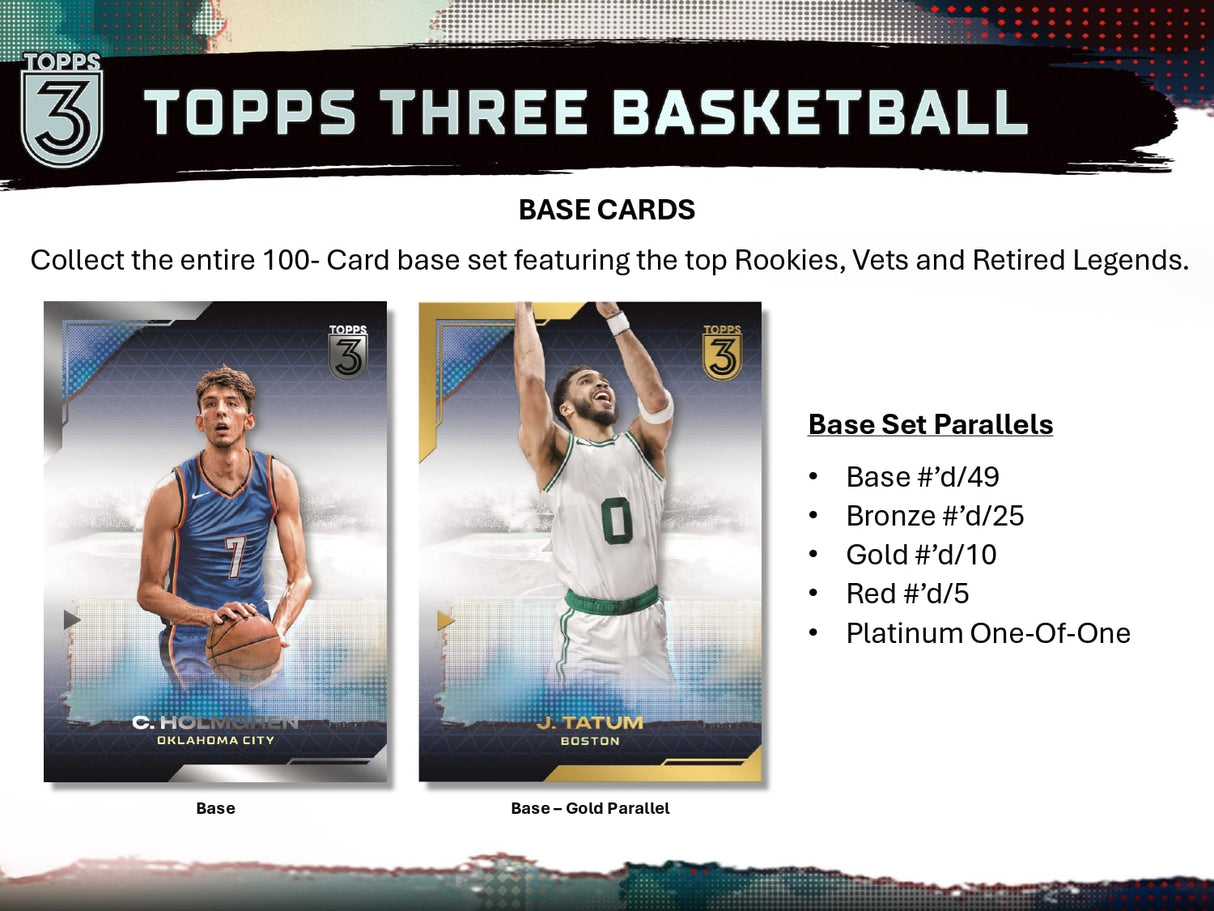 Topps Three Basketball 2023/24 - Hobby Box
