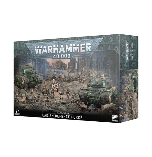 Warhammer 40k: Astra Militarum - Cadian Defence Force - Battleforce