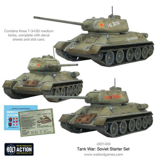 Bolt Action: Tank War - Soviet Starter Set (Eng)