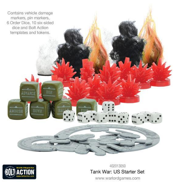 Bolt Action: Tank War - US Starter Set (Eng)