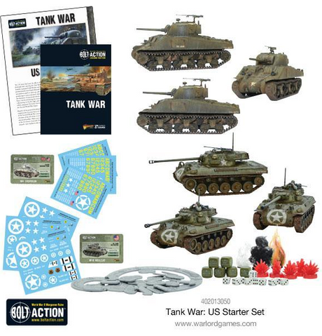 Bolt Action: Tank War - US Starter Set (Eng)