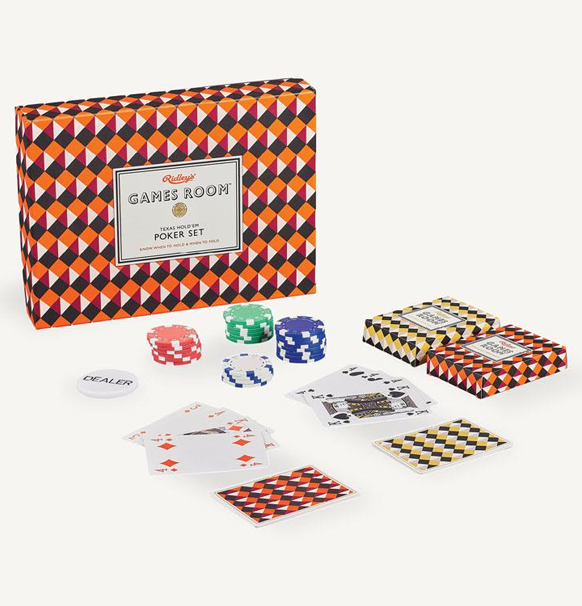 (Solbleget) Games Room: Texas Hold'em - Poker Set (Eng)