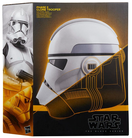 Star Wars: The Black Series - Phase II Clone Trooper Premium Electronic Helmet