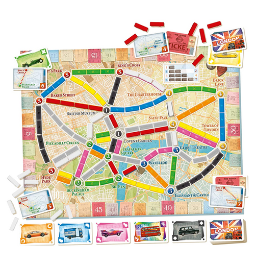 Ticket to Ride London (Dansk)