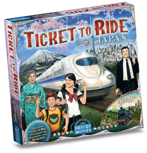 Ticket to Ride Map Coll #7 Japan & Italy (Exp)