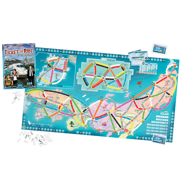 Ticket to Ride Map Coll #7 Japan & Italy (Exp)