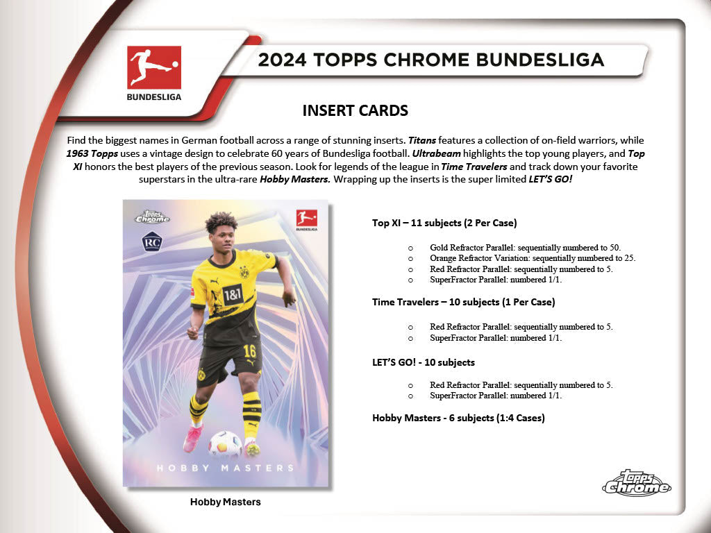 Topps Chrome Bundesliga 2023/24 - Hobby Box