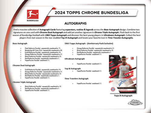 Topps Chrome Bundesliga 2023/24 - Hobby Box