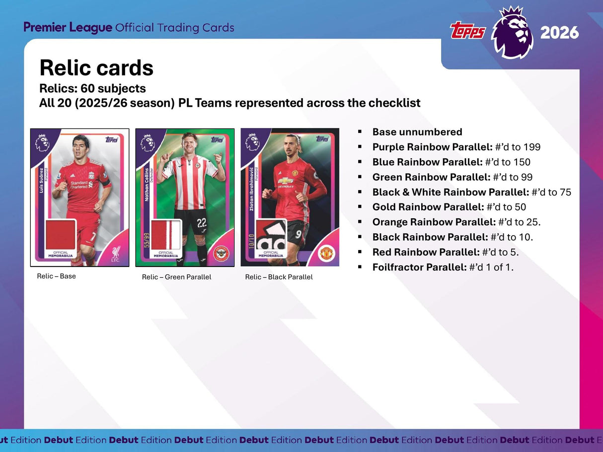 Topps Premier League 2025/26 - Hobby Box
