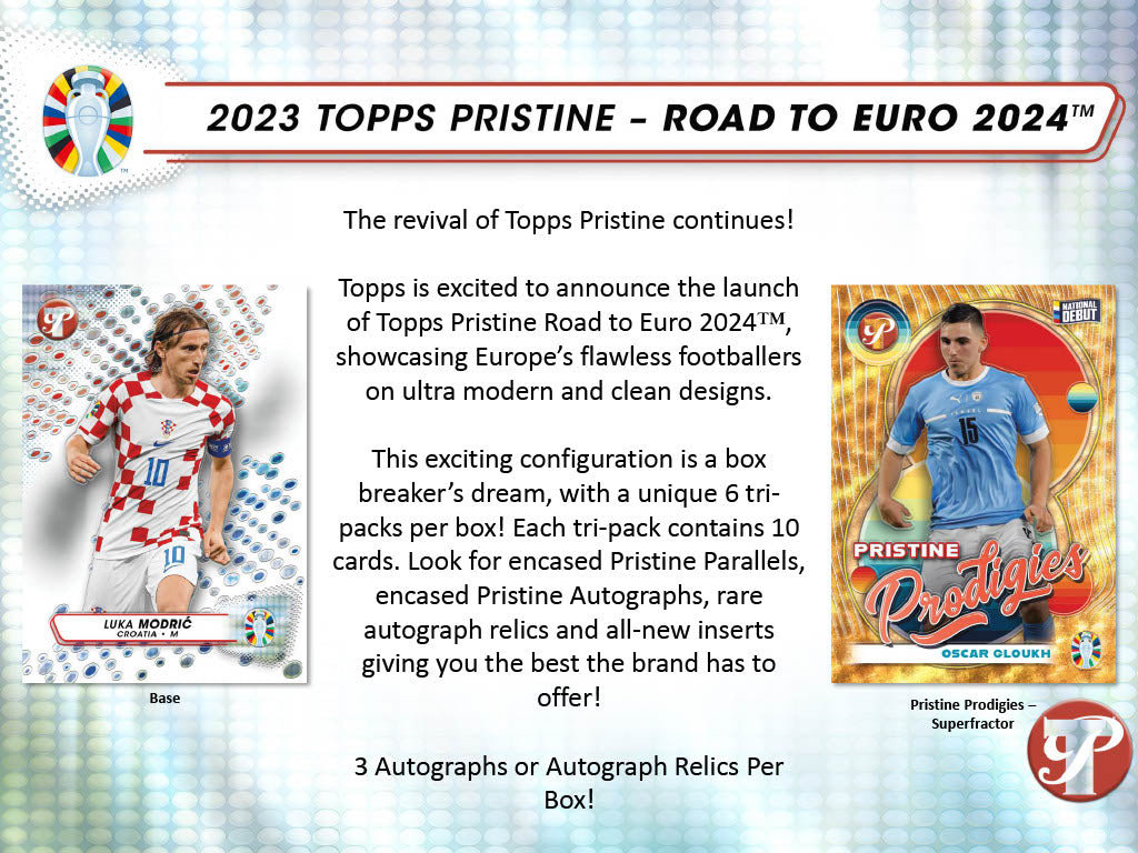 Topps Pristine Road to EURO 2024  - Hobby Box