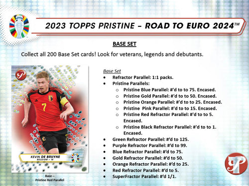 Topps Pristine Road to EURO 2024  - Hobby Box