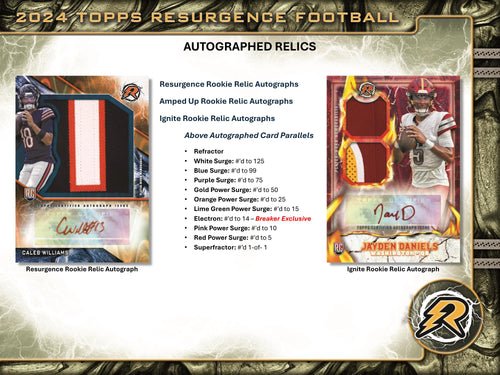 Topps Resurgence Football 2024 - Mega Box