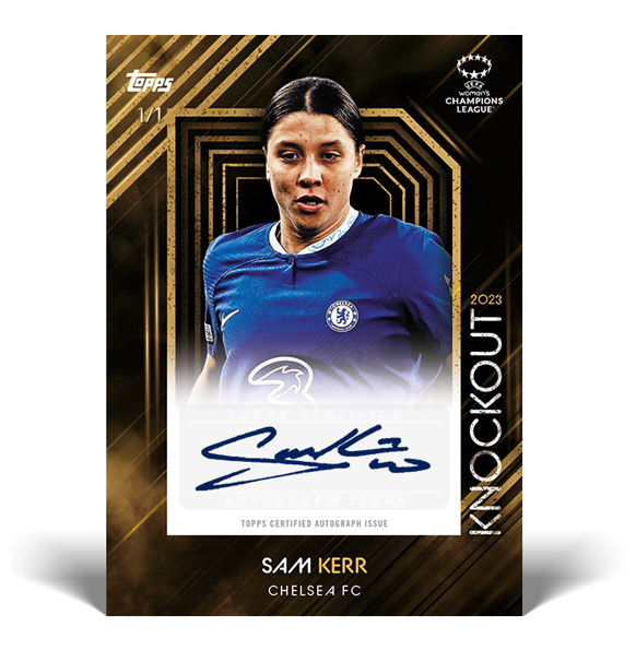 Fodboldkort Topps UEFA Women's Champions League Knockout 2023