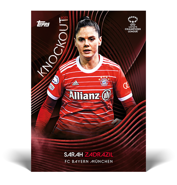 Fodboldkort Topps UEFA Women's Champions League Knockout 2023