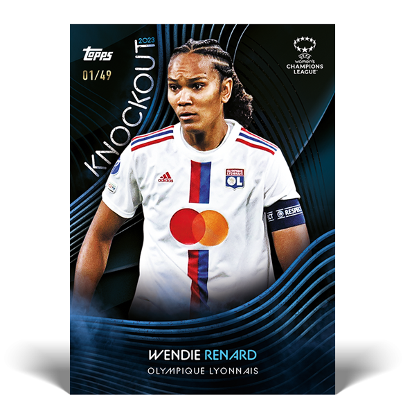 Fodboldkort Topps UEFA Women's Champions League Knockout 2023