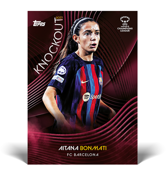 Fodboldkort Topps UEFA Women's Champions League Knockout 2023