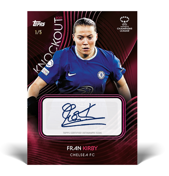 Fodboldkort Topps UEFA Women's Champions League Knockout 2023