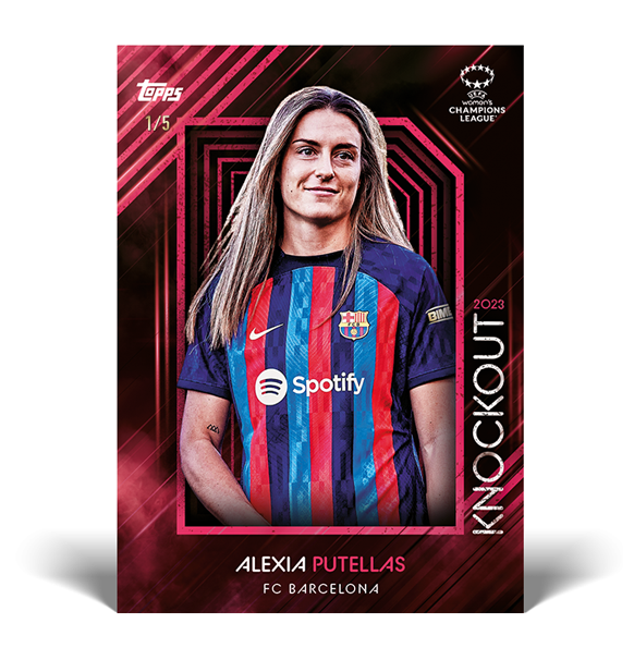 Fodboldkort Topps UEFA Women's Champions League Knockout 2023