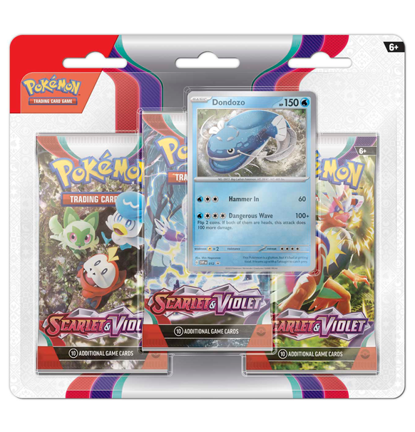 Pokemon: Scarlet & Violet 1 - Triple Booster Blister