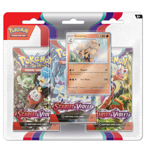 Pokemon: Scarlet & Violet 1 - Triple Booster Blister