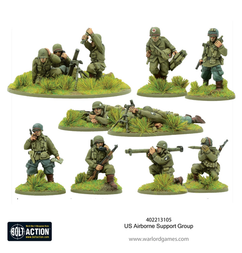 Bolt Action: US Airborne - Support Group 1944-45 (Eng)