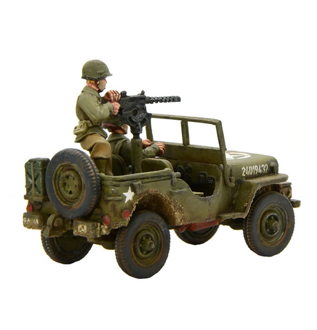 Bolt Action: US Army Jeep with 30 Cal MMG (Eng)