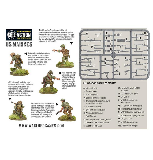 Bolt Action: US Marine Corps - Starter Army (Eng)