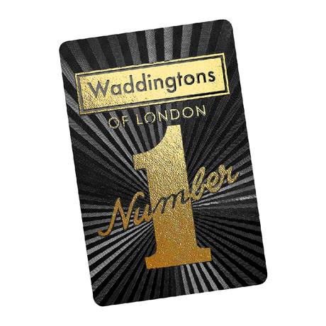 Number1 Black and Gold - spillekort