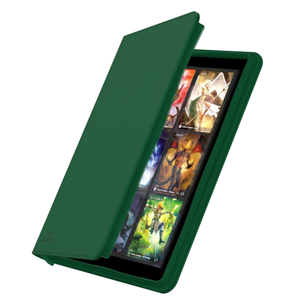 Ultimate Guard Zipfolio 360 - 18-Pocket XenoSkin™ - Green