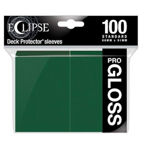 Ultra Pro: Eclipse Forest Green - 100 Gloss Sleeves