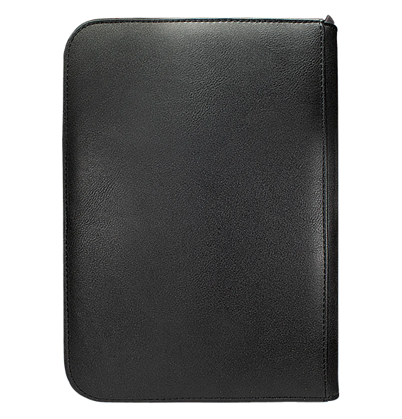 Ultra Pro: Vivid 4-Pocket Zippered Pro Binder - Black